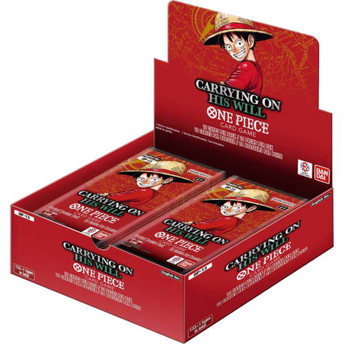 OP-13 Carrying On His Will — Booster Box (English)